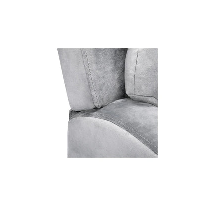 Deluxe Kids Recliner Chair with Footrest Headrest and 2 Cup Holders Microfiber Kids Recliner for Age 3+ Years