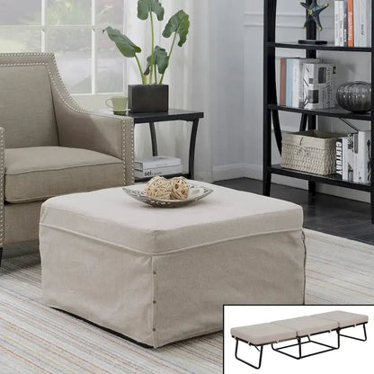 Convenience Concepts Designs4Comfort Folding Bed Ottoman Coffee Table
