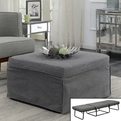 Convenience Concepts Designs4Comfort Folding Bed Ottoman Coffee Table