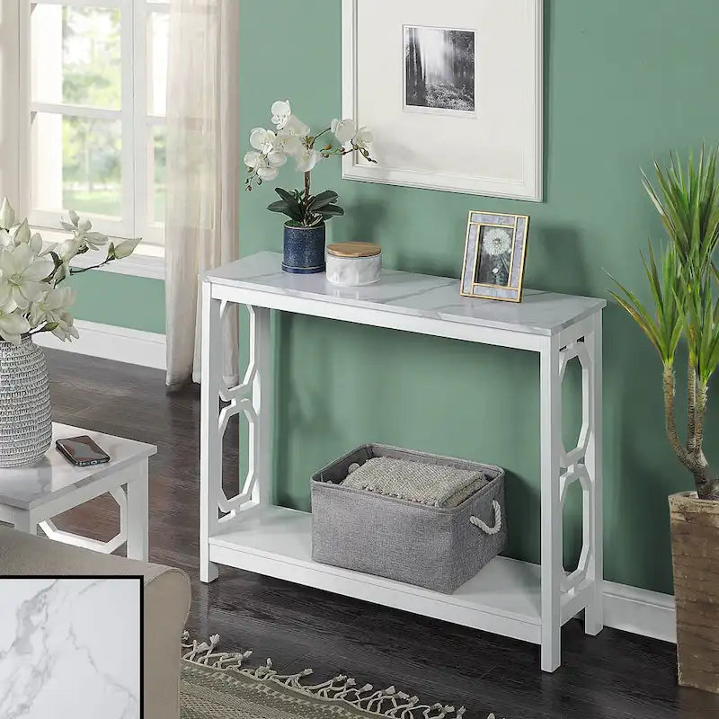 Convenience Concepts Omega Console Table with Shelf