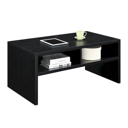 Convenience Concepts Northfield Admiral Deluxe Coffee Table with Shelves