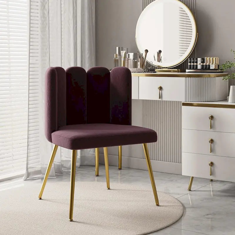 Anjela Side Chair with Tufted Back
