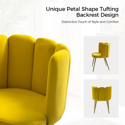 Anjela Side Chair with Tufted Back