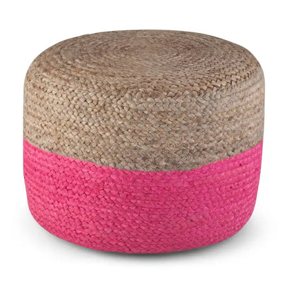 WYNDENHALL Maron Round Pouf
