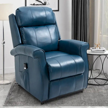 GZMR Faux Leather Elderly Power Lift Recliner Chair