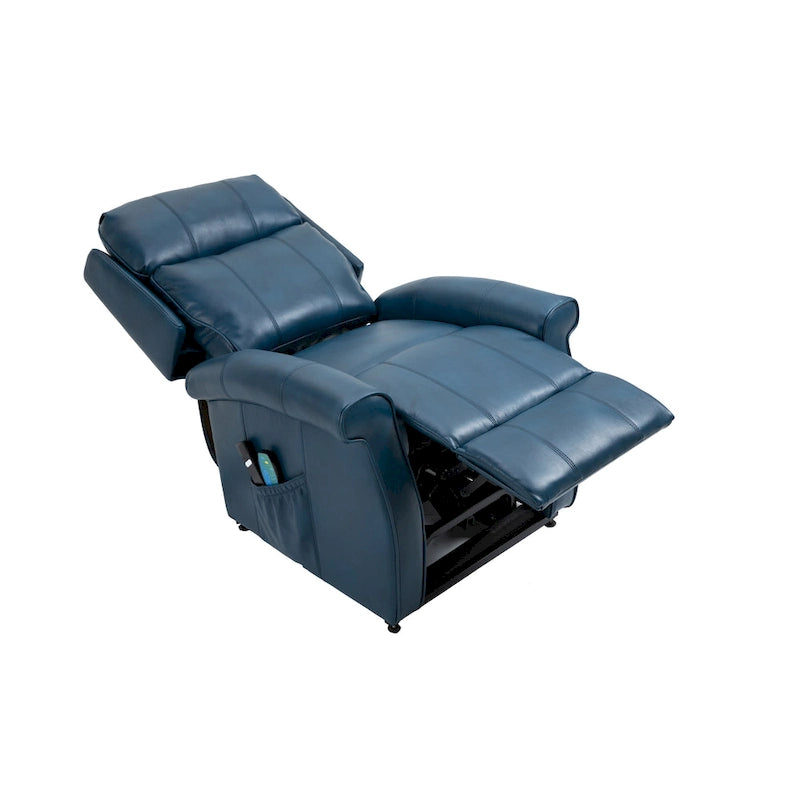 GZMR Faux Leather Elderly Power Lift Recliner Chair