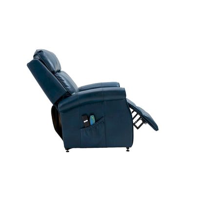 GZMR Faux Leather Elderly Power Lift Recliner Chair