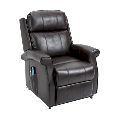 GZMR Faux Leather Elderly Power Lift Recliner Chair