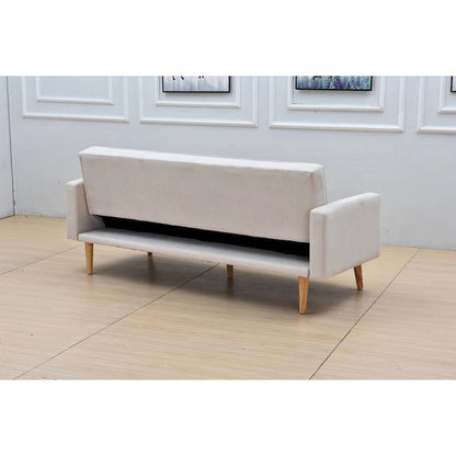 Modern Adjustable 3-position Sleeper Sofa Futon