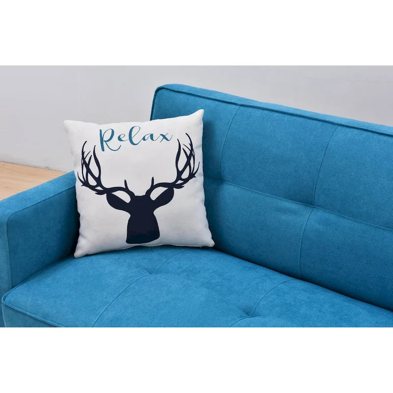 Modern Adjustable 3-position Sleeper Sofa Futon