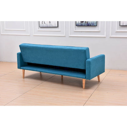 Modern Adjustable 3-position Sleeper Sofa Futon