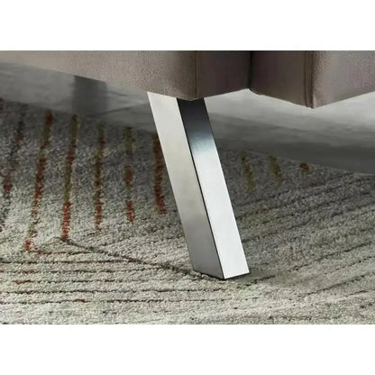 Comfortable Velvet Multi-position Sleeper Sofa Bed