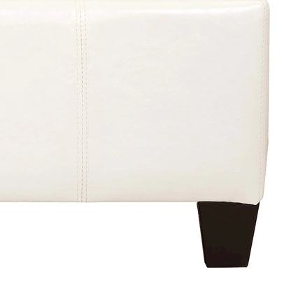 York Upholstered Quilted Stitched Flip-Top Storage Bench