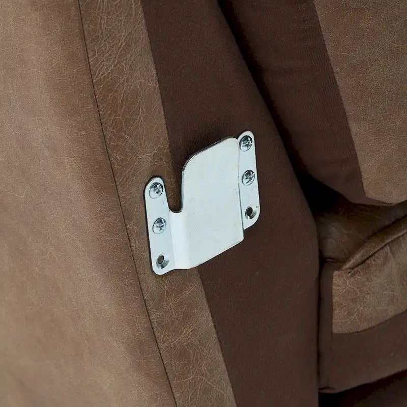 Darius Tan Oxford Leather Sectional Sofa by iNSPIRE Q Modern