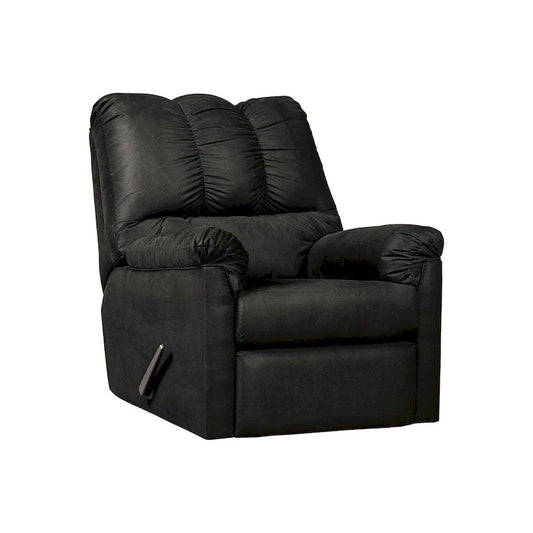 Signature Design by Ashley Darcy Contemporary Black Rocker Recliner