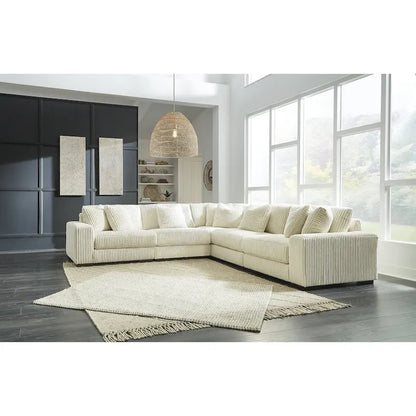 Signature Design by Ashley Lindyn 5-Piece Sectional - 133 W x 133 D x 38 H