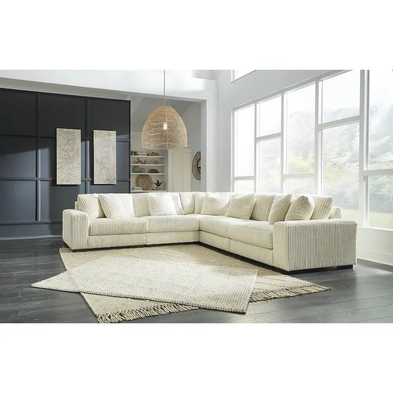 Signature Design by Ashley Lindyn 5-Piece Sectional - 133 W x 133 D x 38 H