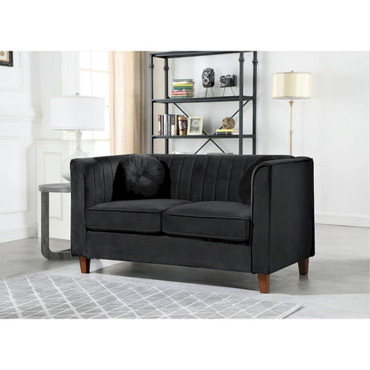 Boton Chesterfield Loveseat