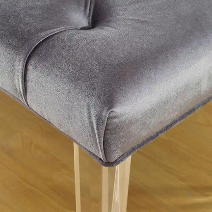 Bral Contemporary Fabric Tufted Accent Bench by Furniture of America