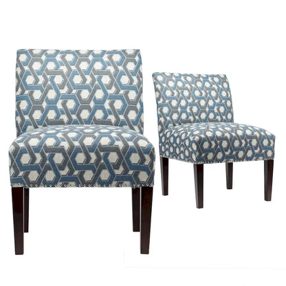 Samantha Living Room Slipper Accent Chair