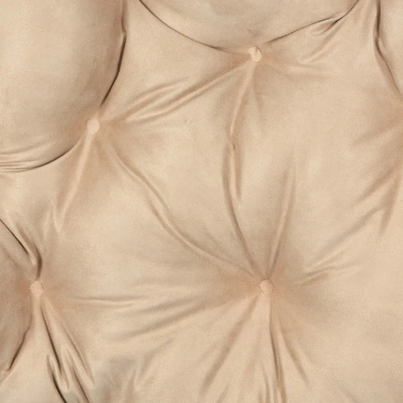 Klear Vu Solid Micro Suede Thick and Fluffy Replacement Papasan Chair Cushion