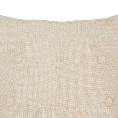 Willo Polyester Upholstered Rocking Nursing Chair - Modern Accent Armchair for Home Living Room Bedroom Indoor & Outdoor