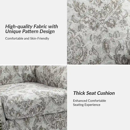 Giampiero Living Room Armchair with Nailhead Trims Set of 2 by HULALA HOME