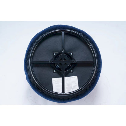 Teddy Fabric Swivel Accent Armchair Barrel Chair