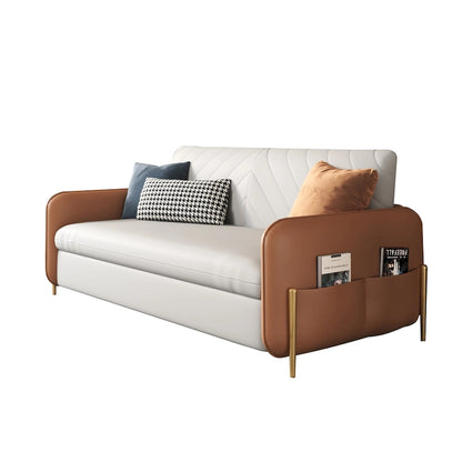 JASIWAY 67 in. Width Modern Pull Out Queen Size Sofa Bed