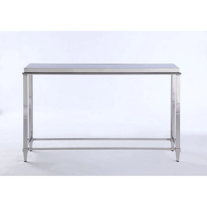 Somette Sofa Table with Glass Top