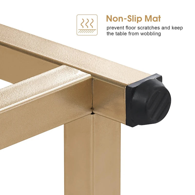 MCombo Narrow Console Table with Storage Shelf for Living Room, MDF Sage80 - 7'6  x 10'9