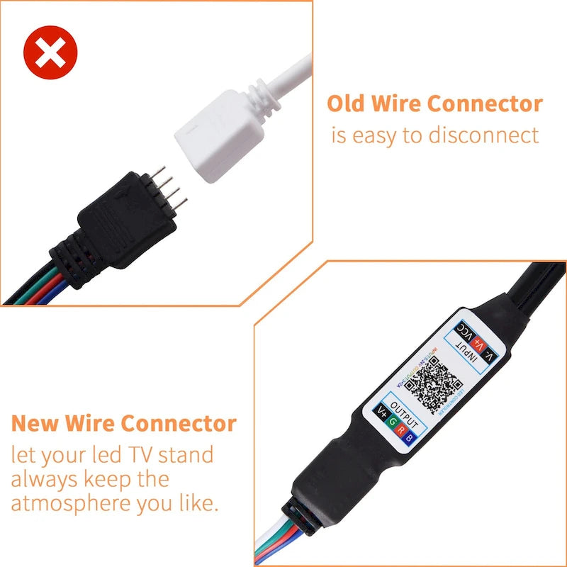 Modern 51 inch LED Modern TV with Storage