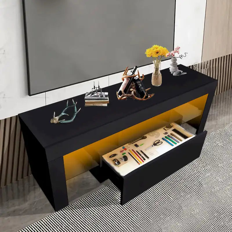 Modern 51 inch LED Modern TV with Storage