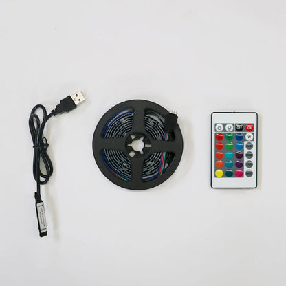 Modern 51-in Glass Shelf Storage TV Stand for TVs up to 69-in with LED Light