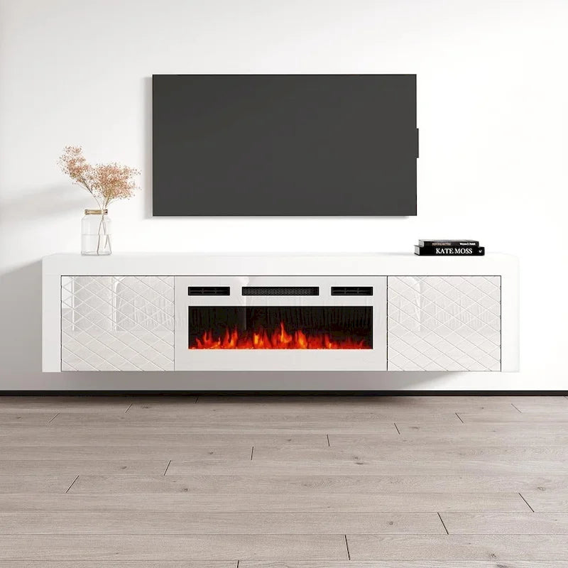 Dia WH-EF Electric Fireplace 71  TV Stand
