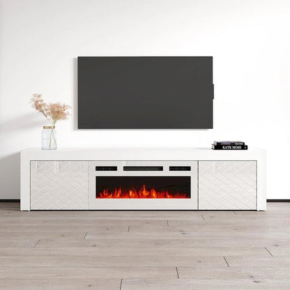 Dia WH-EF Electric Fireplace 71  TV Stand