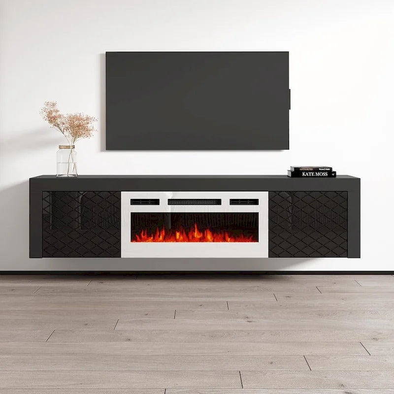 Dia WH-EF Electric Fireplace 71  TV Stand