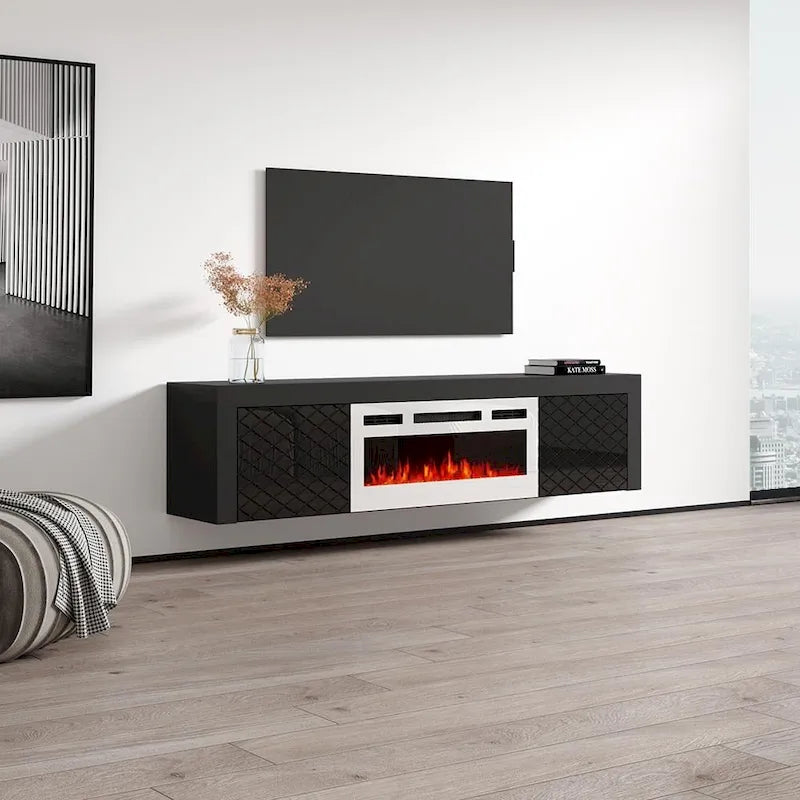 Dia WH-EF Electric Fireplace 71  TV Stand