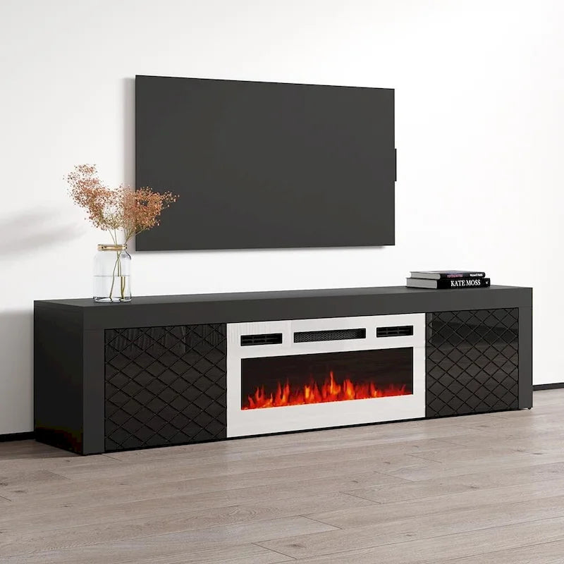 Dia WH-EF Electric Fireplace 71  TV Stand