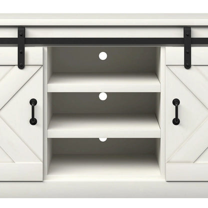 The Gray Barn Sycamore Rise Farmhouse Wood 66-inch TV Console