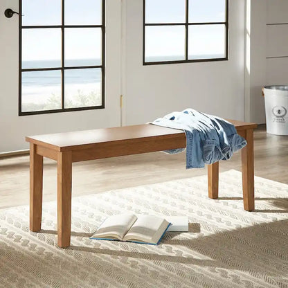 Set da pranzo rettangolare in rovere da 60 pollici Wilmington II di iNSPIRE Q Classic