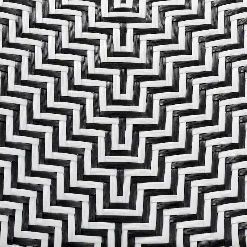 Wagner Modern French styled Natural Rattan Bistro Chair with Weaving