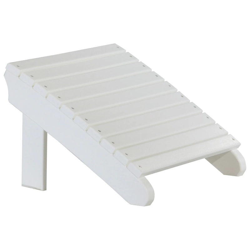 Poggiapiedi Adirondack in Poly Lumber