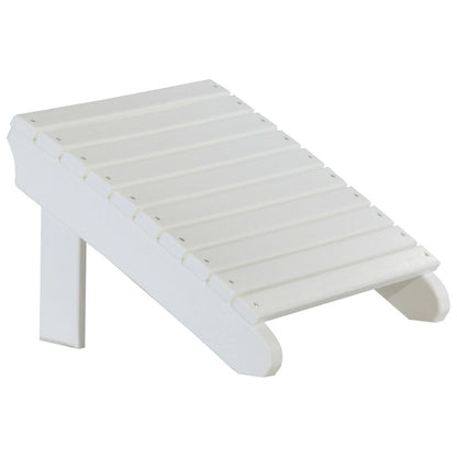 Poggiapiedi Adirondack in Poly Lumber