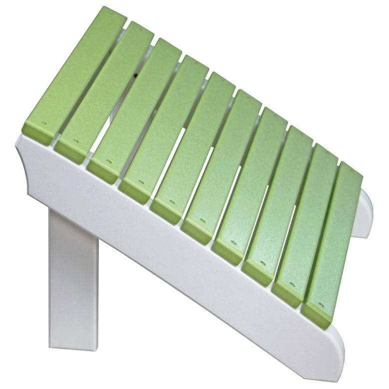 Poggiapiedi Adirondack in Poly Lumber