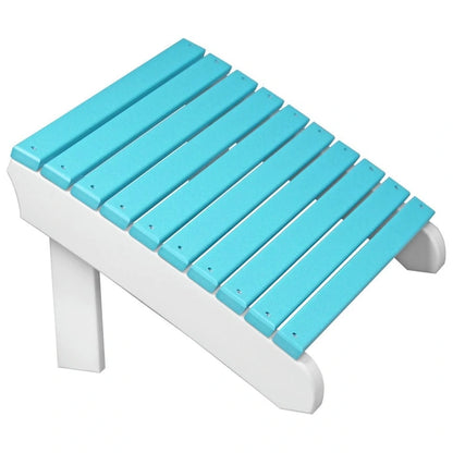 Poggiapiedi Adirondack in Poly Lumber