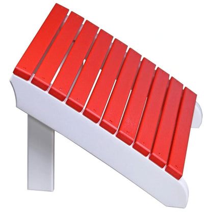 Poggiapiedi Adirondack in Poly Lumber