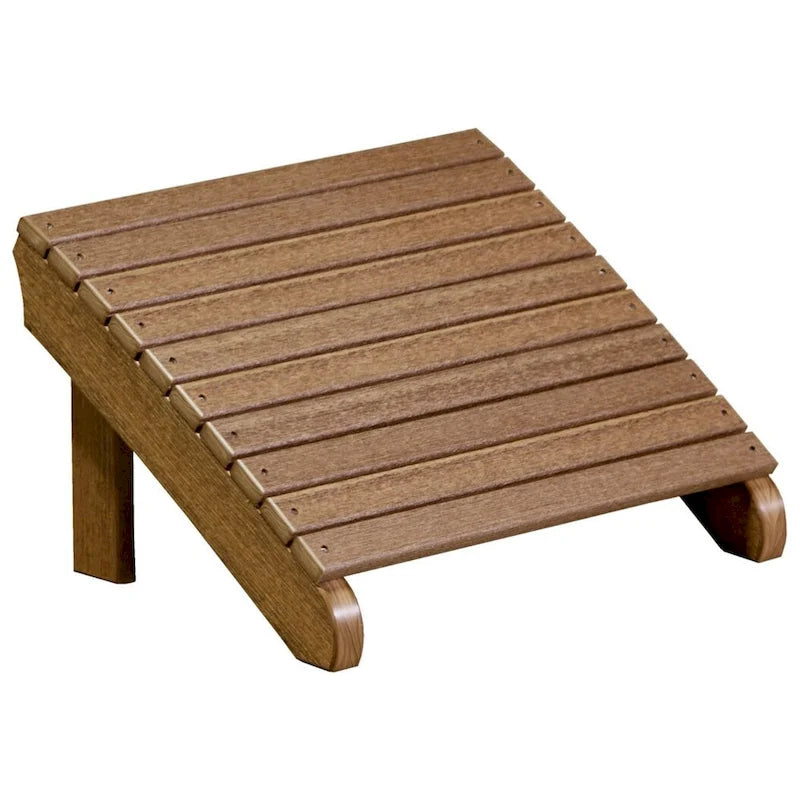 Poggiapiedi Adirondack in Poly Lumber