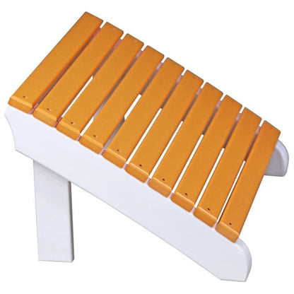 Poggiapiedi Adirondack in Poly Lumber