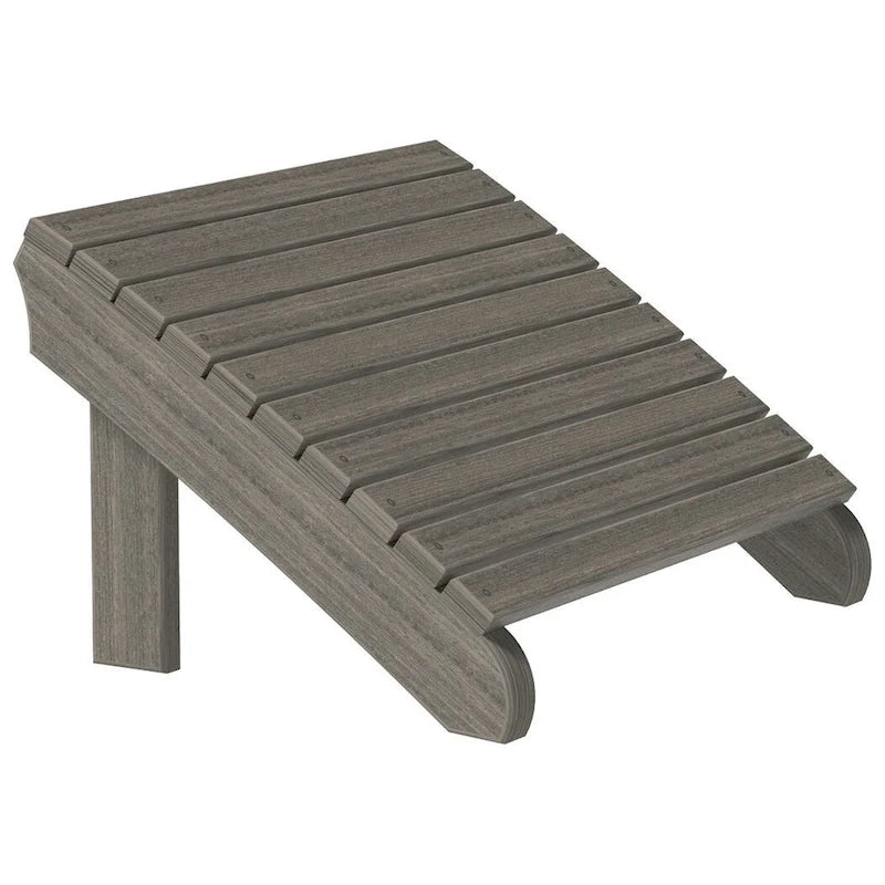 Poggiapiedi Adirondack in Poly Lumber